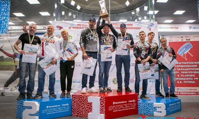 Команда Тульской области стала второй на Кубке России по купольному пилотированию