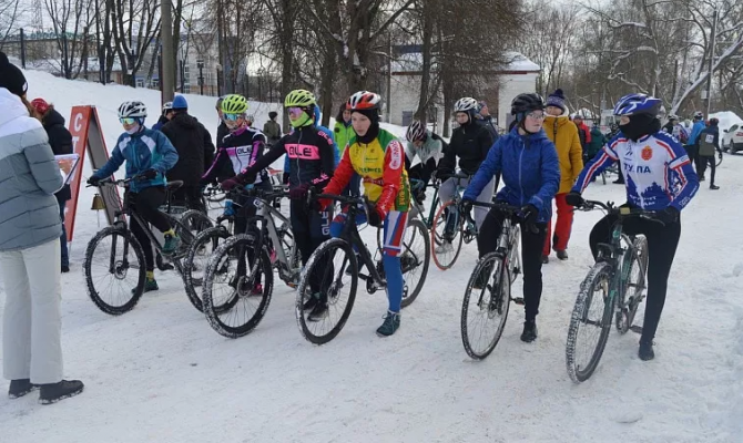 В Туле состоялся 1 тур Первенства области по велокроссу
