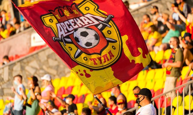 Стартовал матч тульского «Арсенала» и «Краснодара»