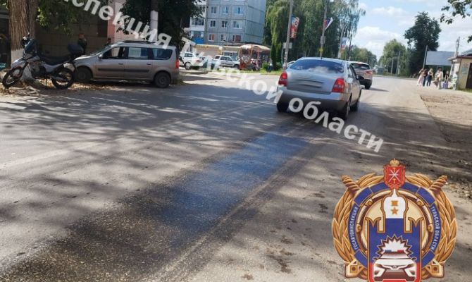 В Донском мотоциклист сбил 63-летнюю женщину 