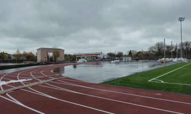 Стало известно, когда откроется стадион в Киреевске 