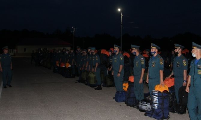 Спасатели из Тульской области отправились тушить лесные пожары в Якутии