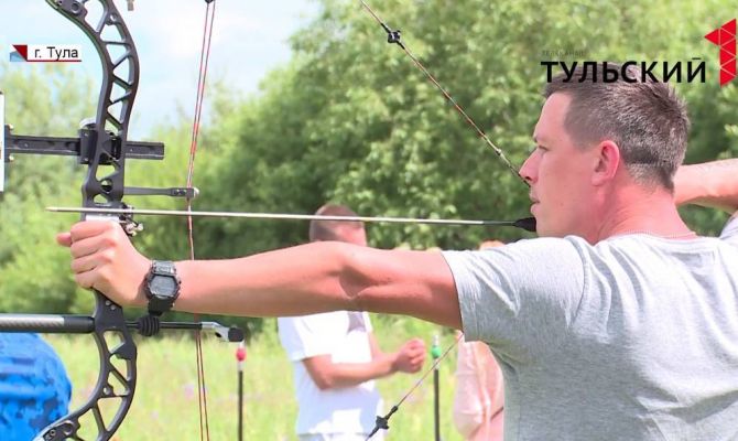 Тульские спортсмены готовятся к Первенству и Кубку России по стрельбе из лука. РЕПОРТАЖ