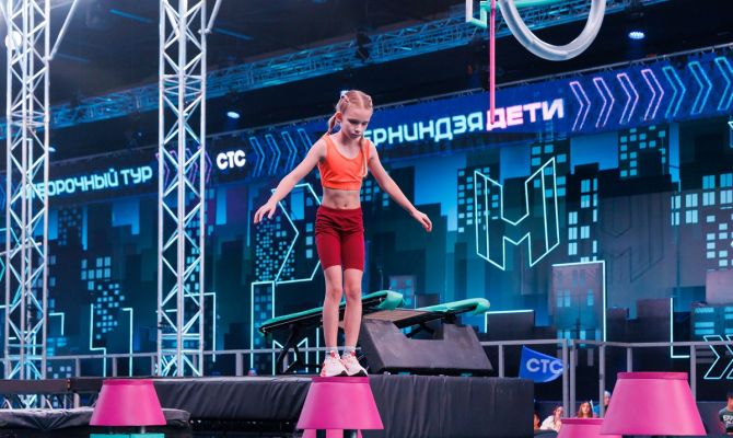 10-летняя тулячка выступит в шоу «Суперниндзя. Дети»