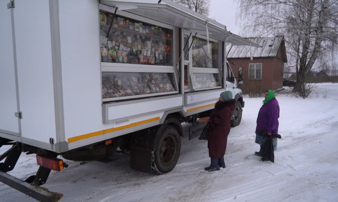 Тульские автолавки избавляют 7 000 человек от многокилометровых походов за хлебом