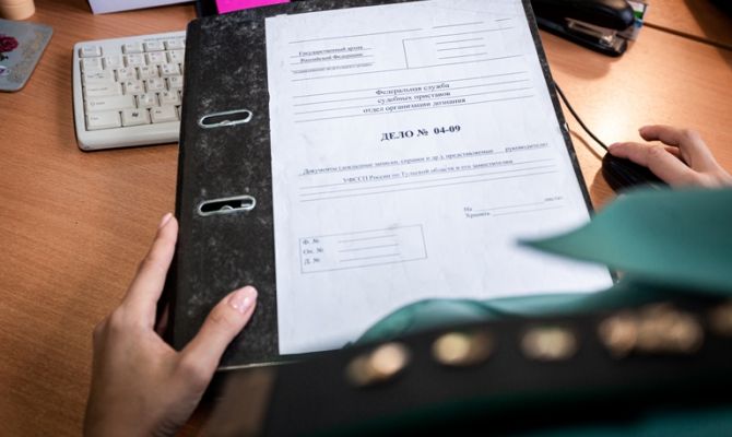 В Туле задержали старшего судебного пристава Пролетарского округа