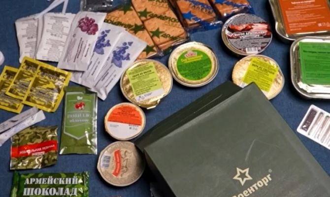 Cтал известен состав сухпайка для мобилизованных россиян