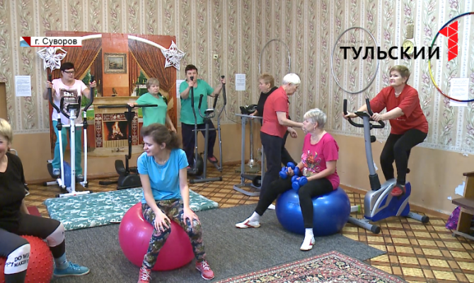 ЗОЖ для всех: суворовские пенсионеры посещают бассейн, тренажерный зал и стадион
