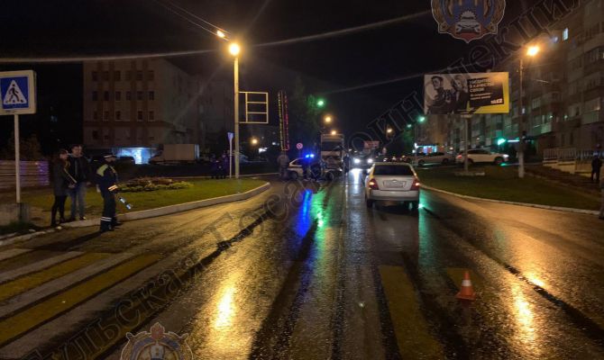 В Суворове на пешеходном переходе сбили двоих детей