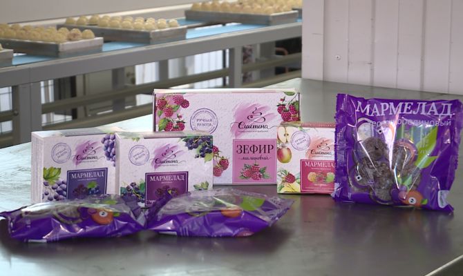 Тульское предприятие изготавливает мармелад со вкусом винограда Изабелла