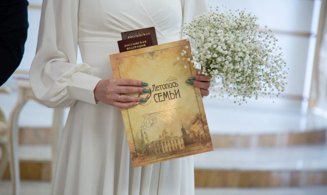 Сколько пар поженились в Тульской области в красивую дату 23.12.2023