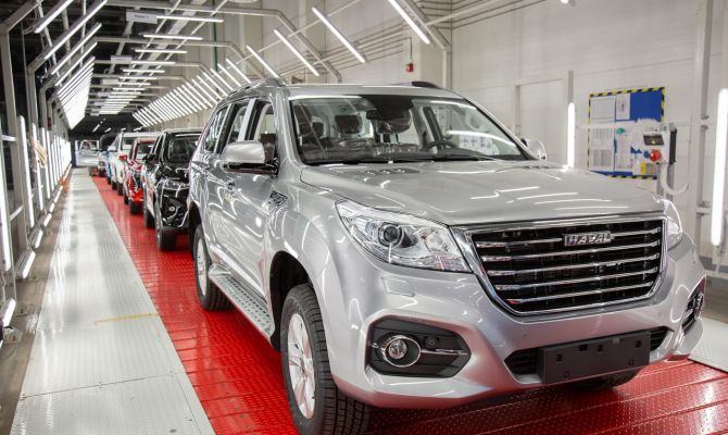 Завод Haval под Узловой возобновил производство автомобилей