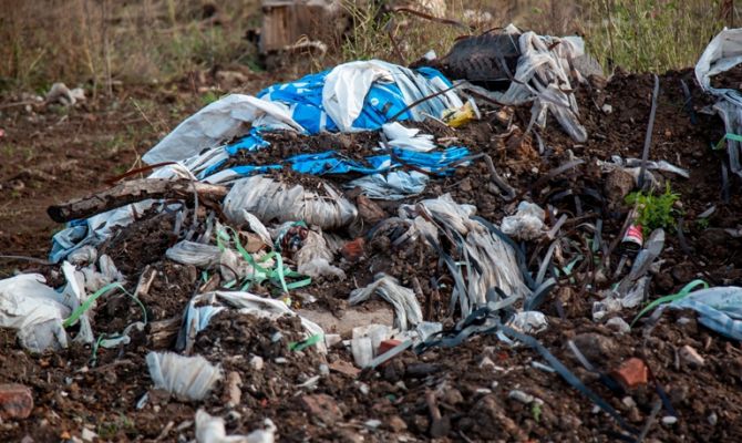 В Туле "Чистая среда" устроила свалку строительных отходов