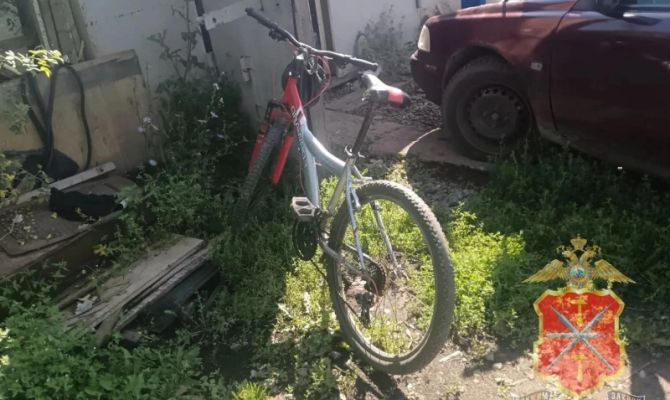 В Новомосковске безработный рецидивист попался на краже велосипеда