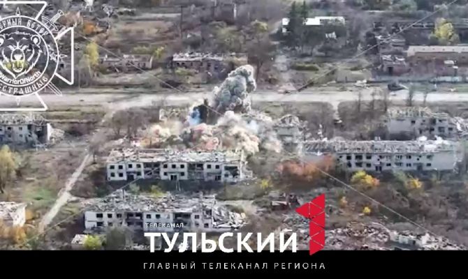 Работа тульской РСЗО «Торнадо-С» в зоне СВО попала на видео
