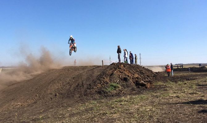 Соревнования по мотокроссу в Узловском районе посетили итальянцы