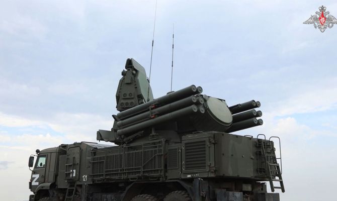 Тульские "Панцири" отразили атаку беспилотников на Москву