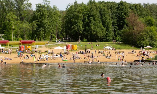 В пруду Центрального парка в Туле завелись раки