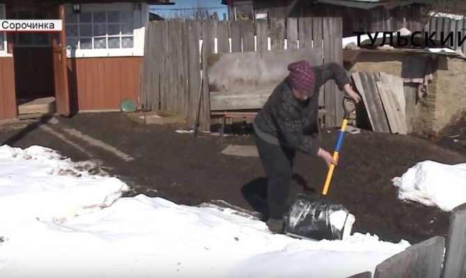 Воды нет – топите снег: советуют чиновники жителям тульской деревни