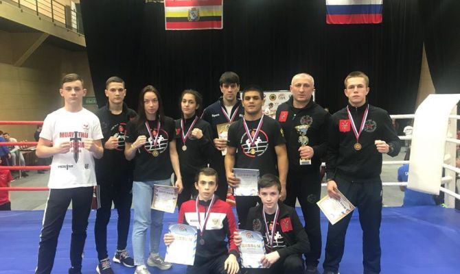 Спортсмены из Тулы взяли семь наград на Чемпионате ЦФО по тайскому боксу