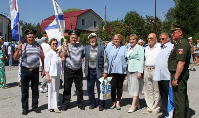 День военно-морского флота в Тульской области отметили фестивалем "Под Андреевским флагом"
