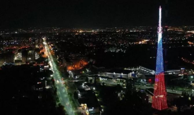 19 ноября с тульской телебашни запустят "световую ракету"