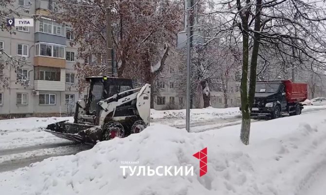 Юг Тульской области окажется под самым сильным ударом циклона