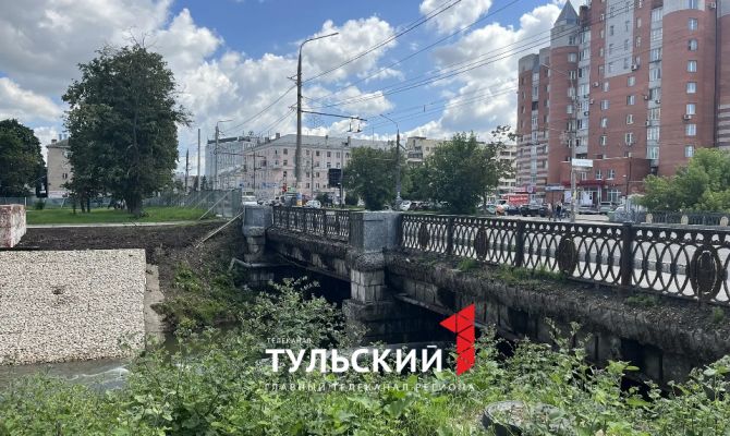 В Туле заасфальтируют пешеходную часть Одоевского моста