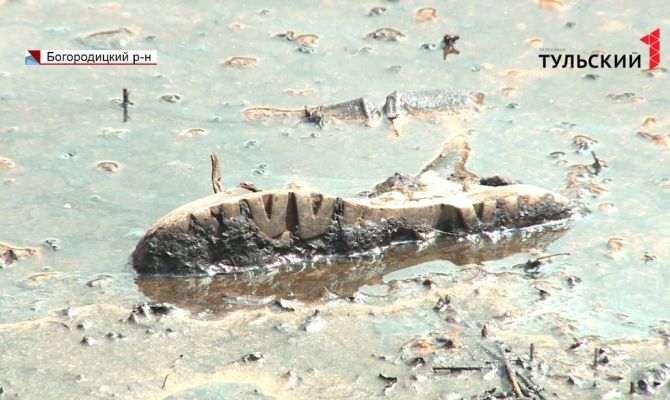 В Богородицке нефтепродуктами загрязнено около 5000 квадратных метров земли