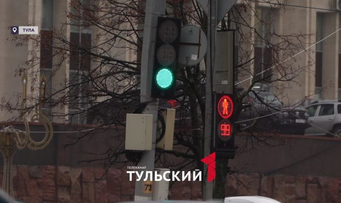 Как "умные" светофоры создают в Туле "зеленую волну"