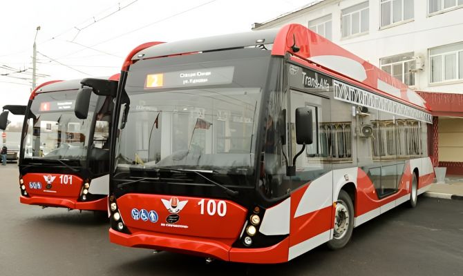 В Туле появятся еще два новых троллейбуса в 2025 году