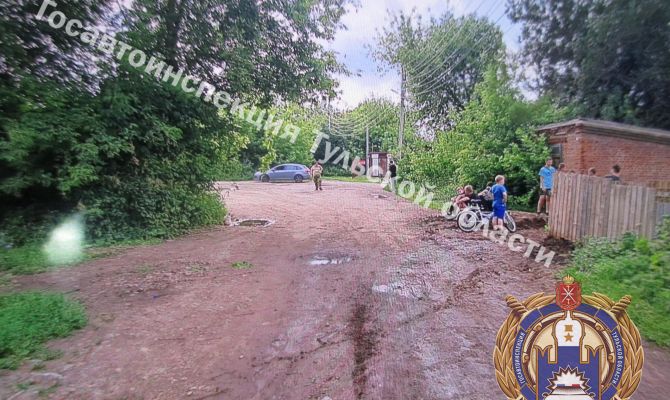 15-летняя девочка упала с квадроцикла под Богородицком
