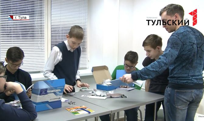 Тульские школьники представят на Чемпионате по робототехнике секретную разработку
