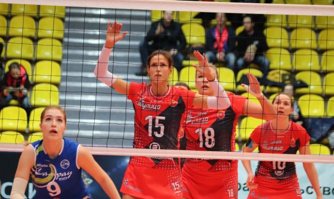 "Тулица" обыграла волейбольный клуб "Самрау-УГНТУ" из Уфы