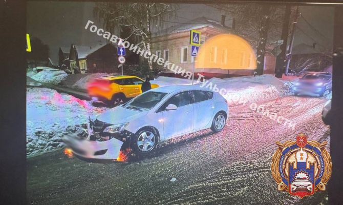25-летняя девушка пострадала в ДТП в Туле