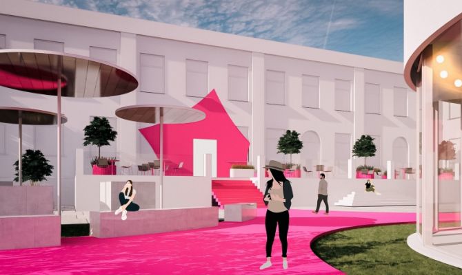 Как будет выглядеть территория Тульского центра молодежи после благоустройства