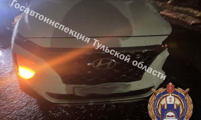 40-летний мужчина пострадал в ДТП с мотоциклом в Туле