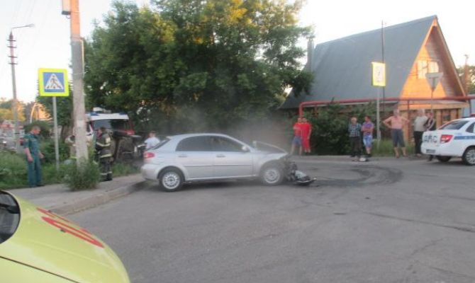 Девушка и ребенок пострадали в ДТП в Туле