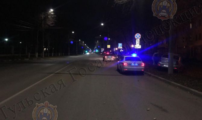 Туляк врезался в дерево и отказался пройти тест на алкоголь