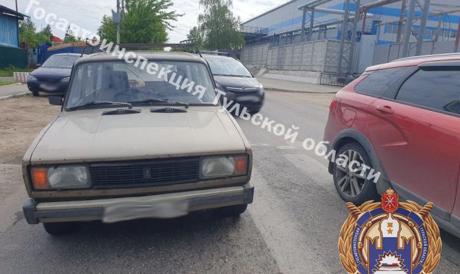 В Туле на «зебре» сбили 50-летнюю женщину
