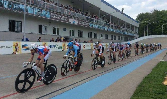 Туляк Сергей Ростовцев стал первым в скретче на соревнованиях "Большой приз Тулы"