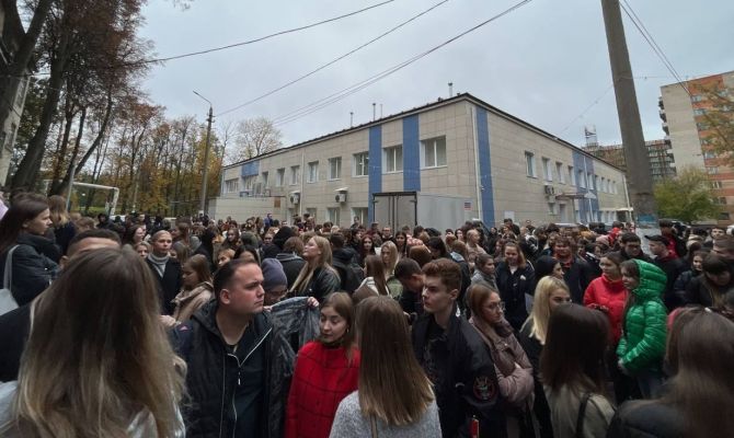 Из здания ТулГУ эвакуировали студентов и преподавателей