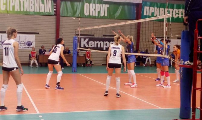 Тульские волейболистки уступили команде из Челябинска