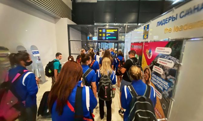 Волейбольная команда «Тулица» отправилась на второй тренировочный сбор