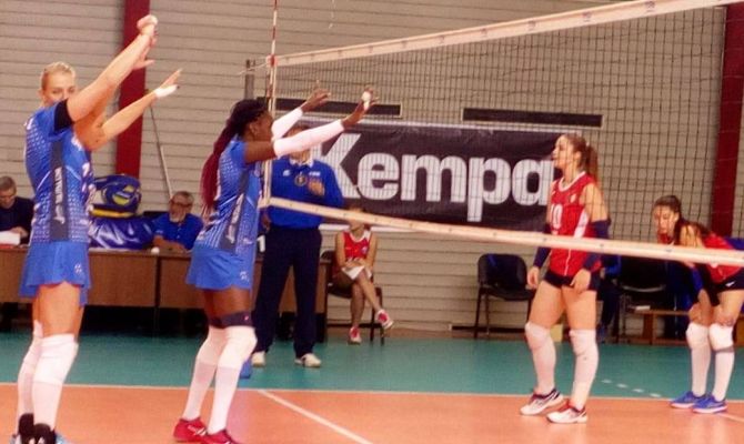 Тульские волейболистки победили московскую команду