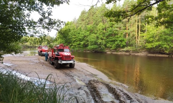 Тульские спасатели помогут тушить лесные пожары в Рязанской области