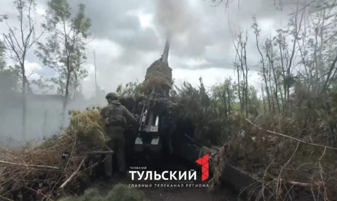 Тульские артиллеристы-десантники уничтожили опорный пункт ВСУ в Сумской области