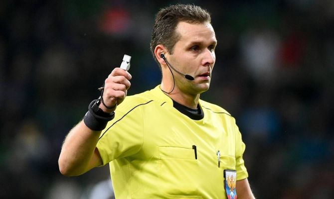 Евгений Турбин рассудит матч "Арсенала" с "Локомотивом"