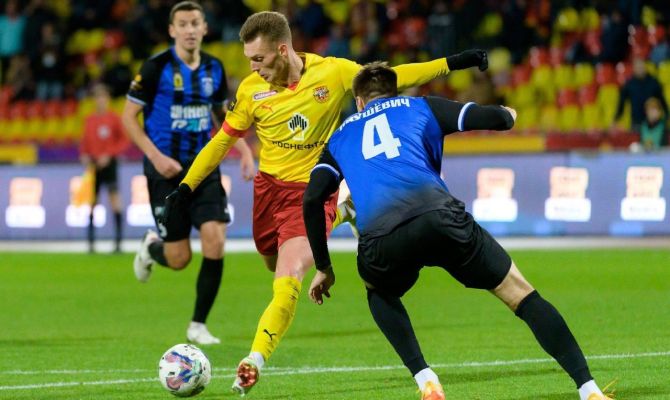 Нападающий тульского "Арсенала" Максим Турищев перешел в волгоградский "Ротор"