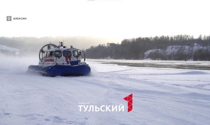 МЧС назвали самые опасные участки на Оке зимой